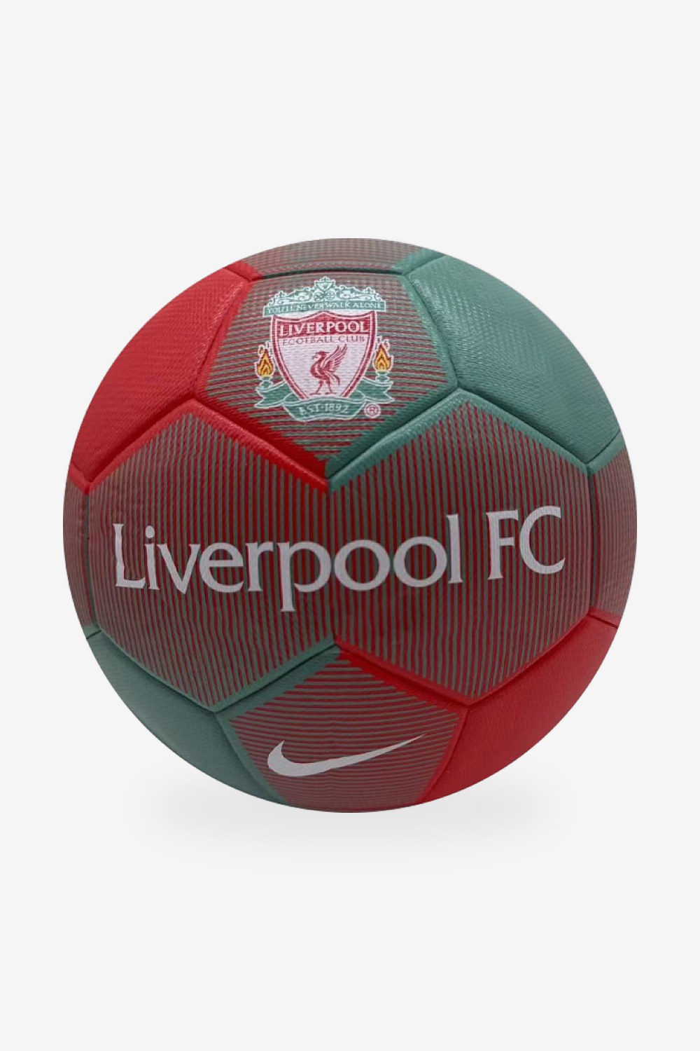 Balón Nike Liverpool FC Rojo y Verde Azulado