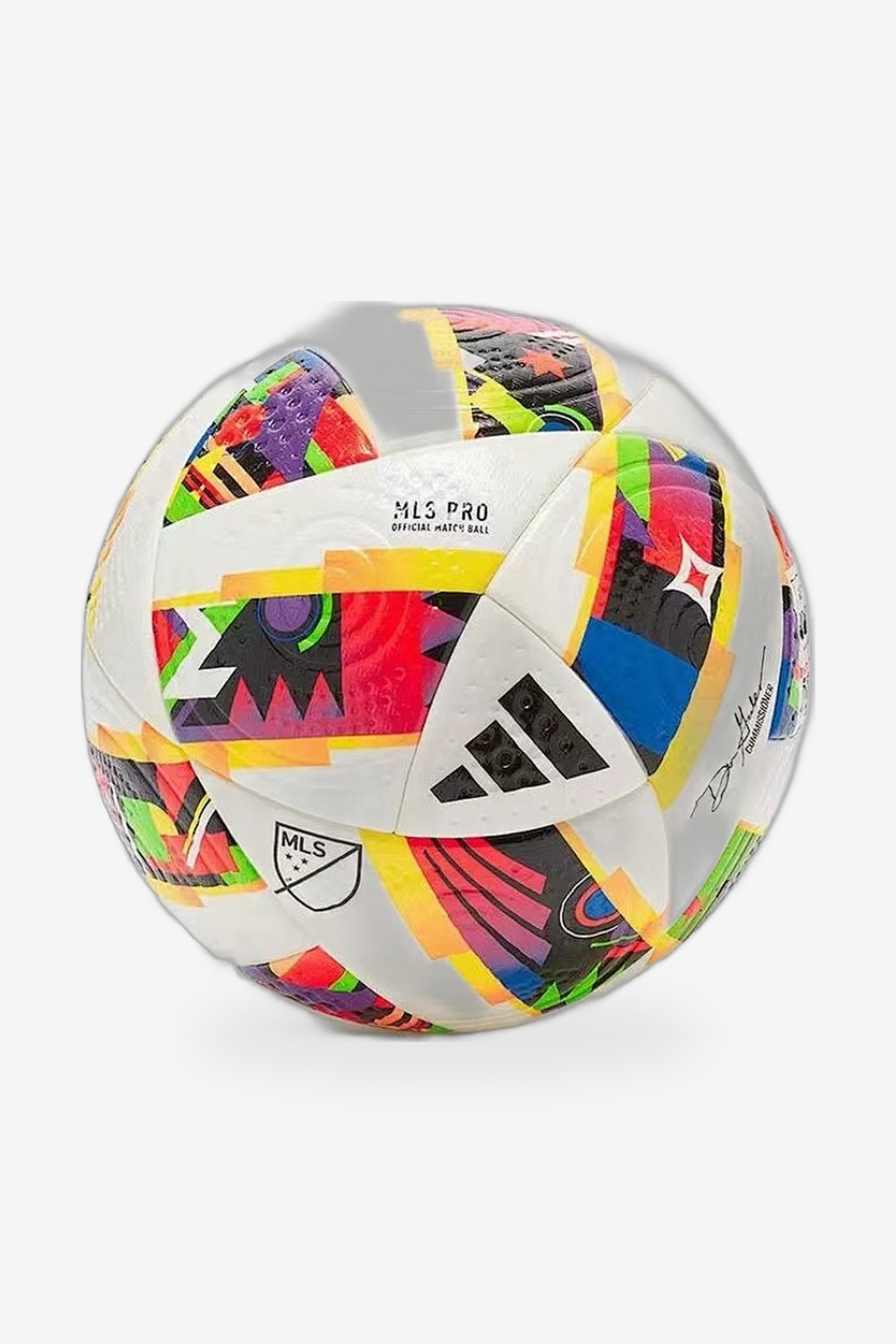 Balón Adidas MLS Pro 2023 Blanco y Multicolor
