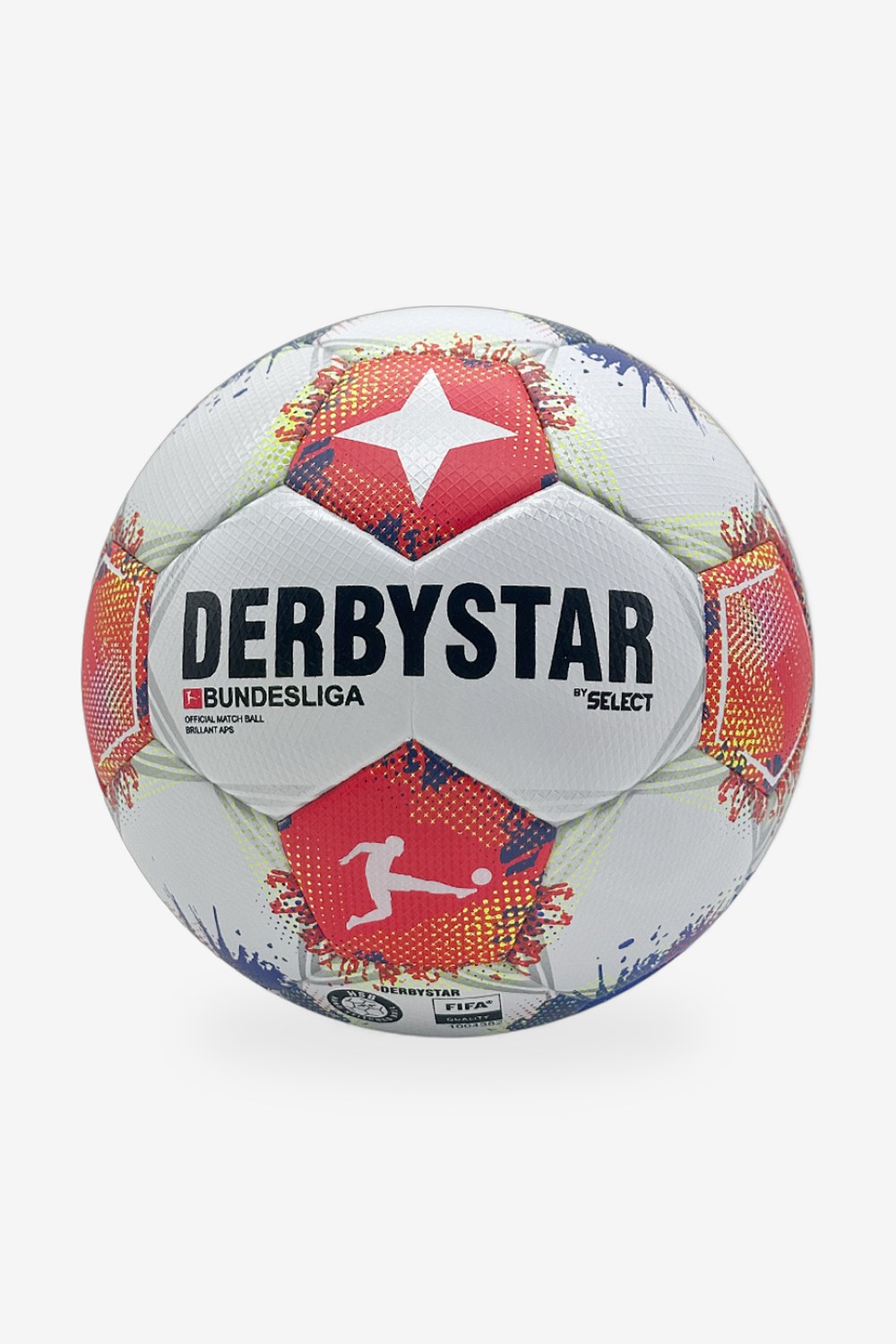 Balón Bundesliga Derbystar Blanco y Rojo