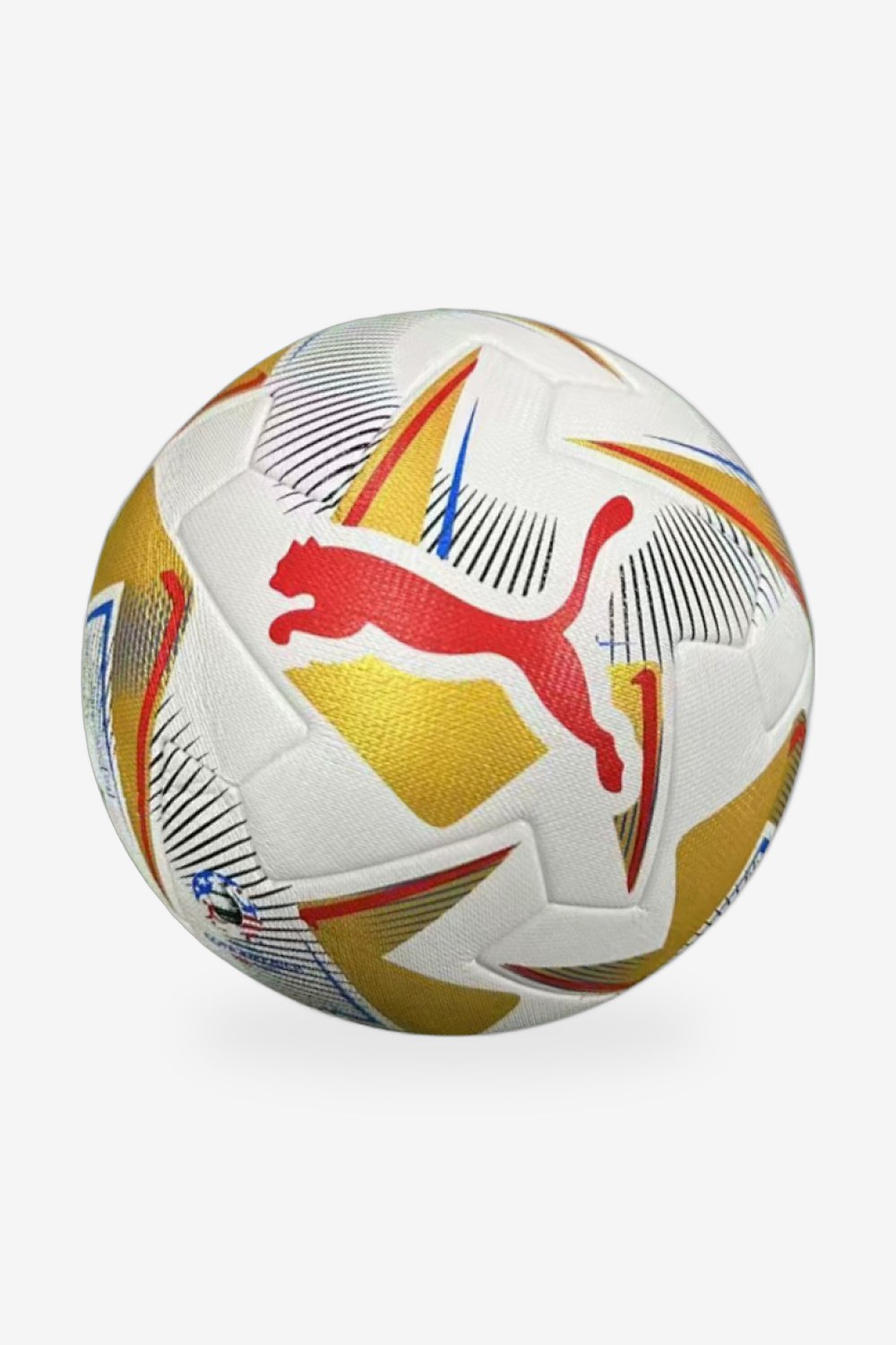 Balón Puma LaLiga Orbita Blanco, Dorado y Rojo