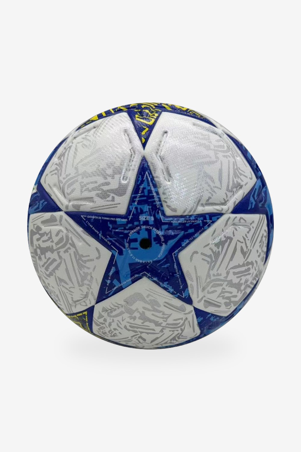 Balón Champions League Azul, Blanco y Amarillo