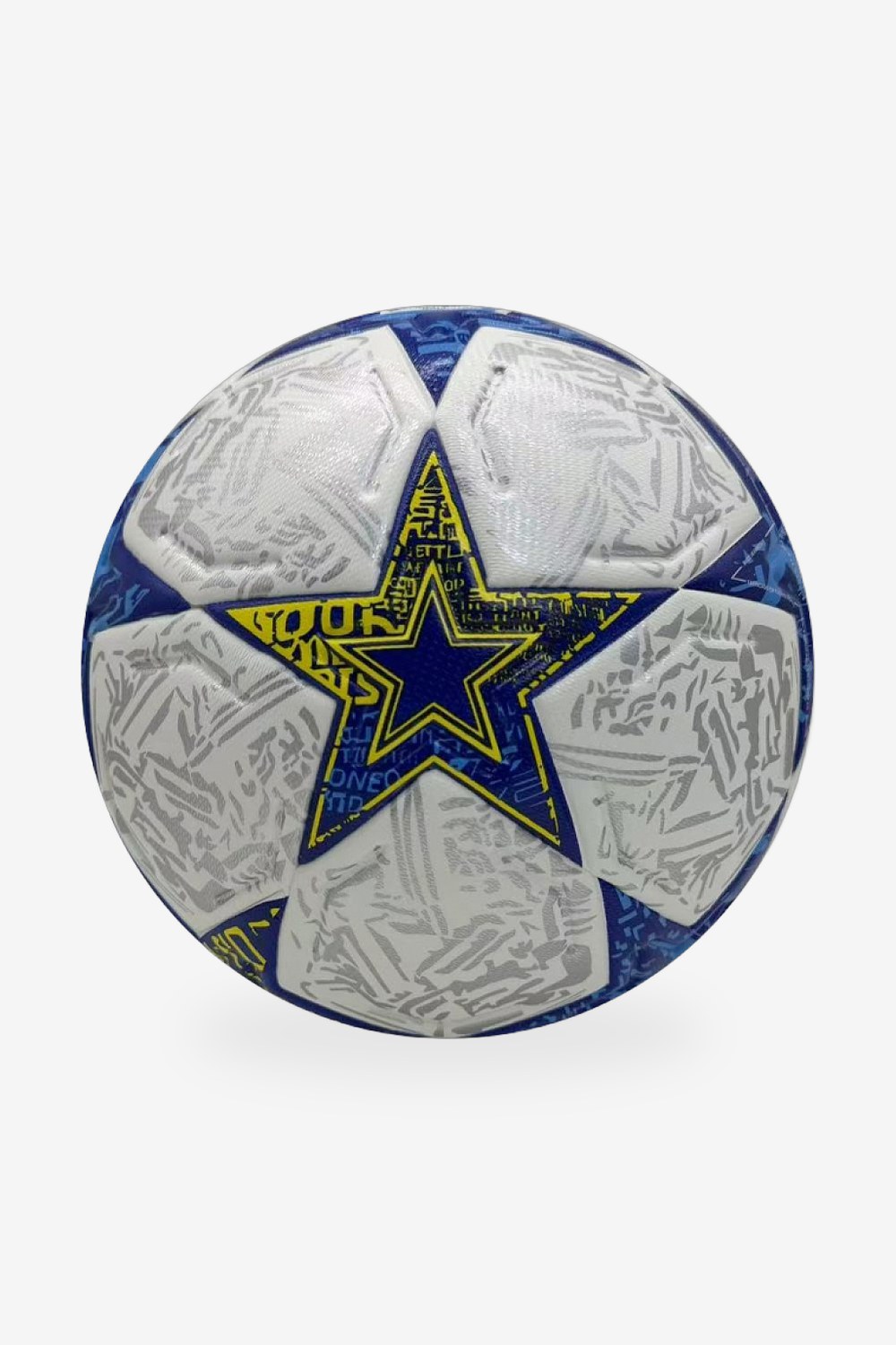 Balón Champions League Azul, Blanco y Amarillo 2