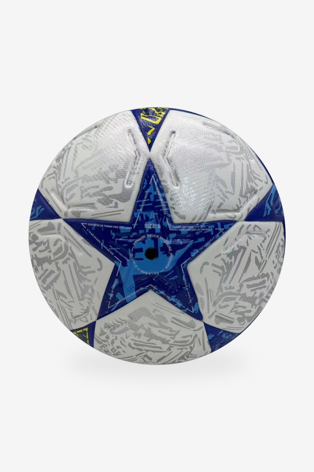 Balón Champions League Azul, Blanco y Amarillo 3
