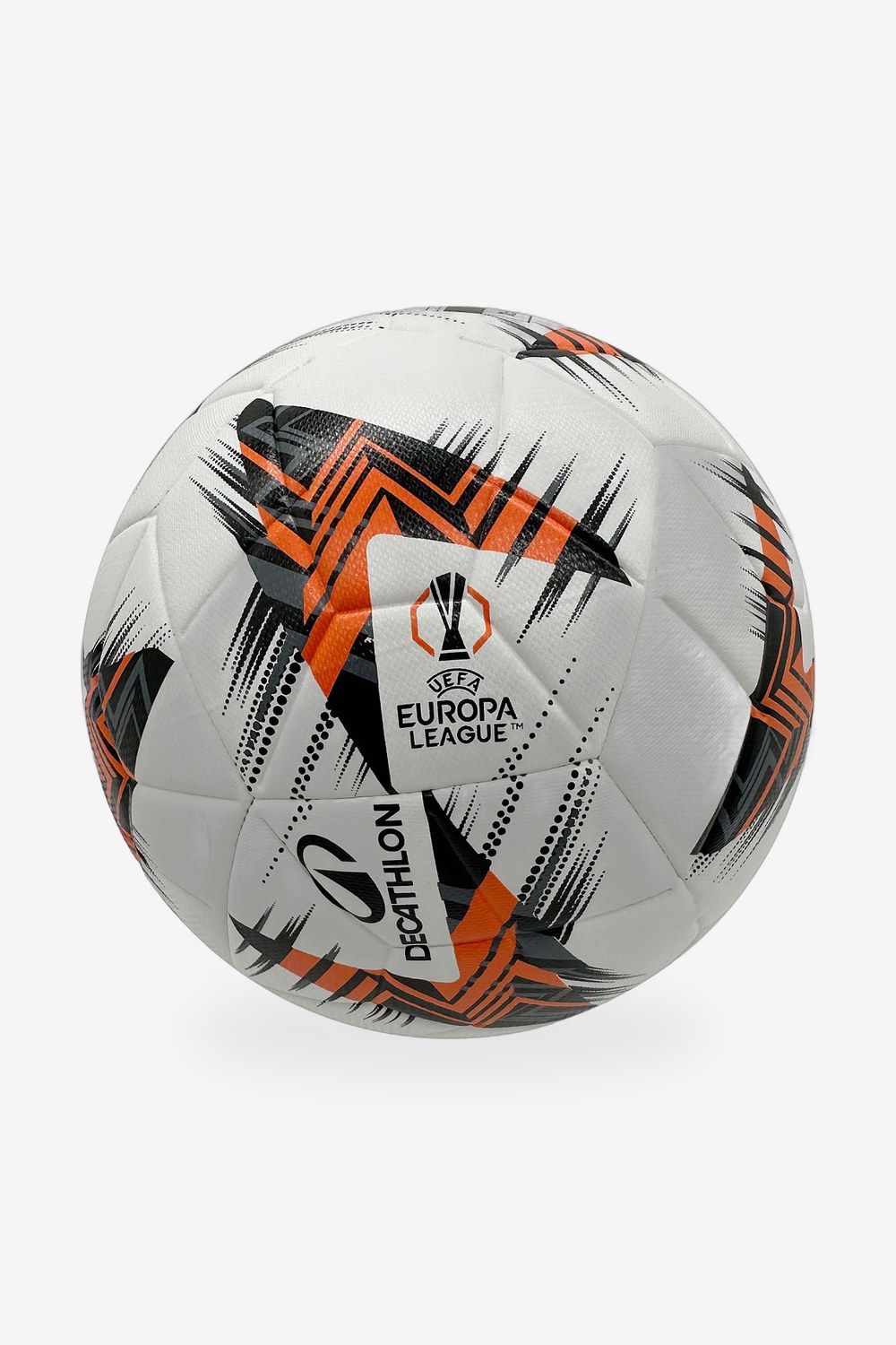 Balón Kipsta Europa League Blanco, Negro y Naranja