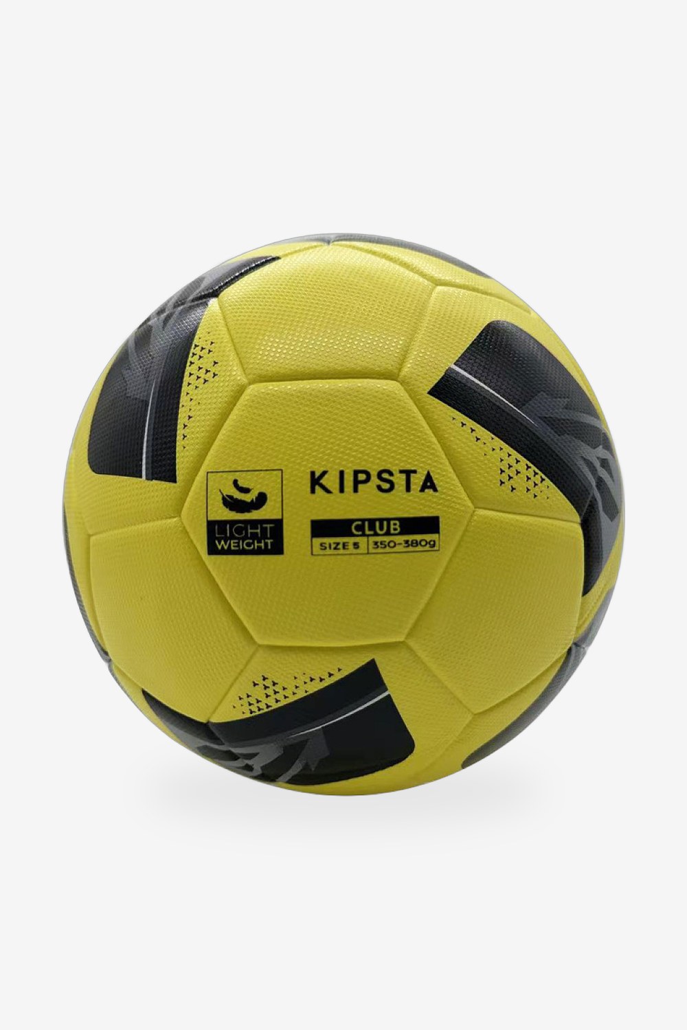 Balón Kipsta Club Light Weight Amarillo y Negro