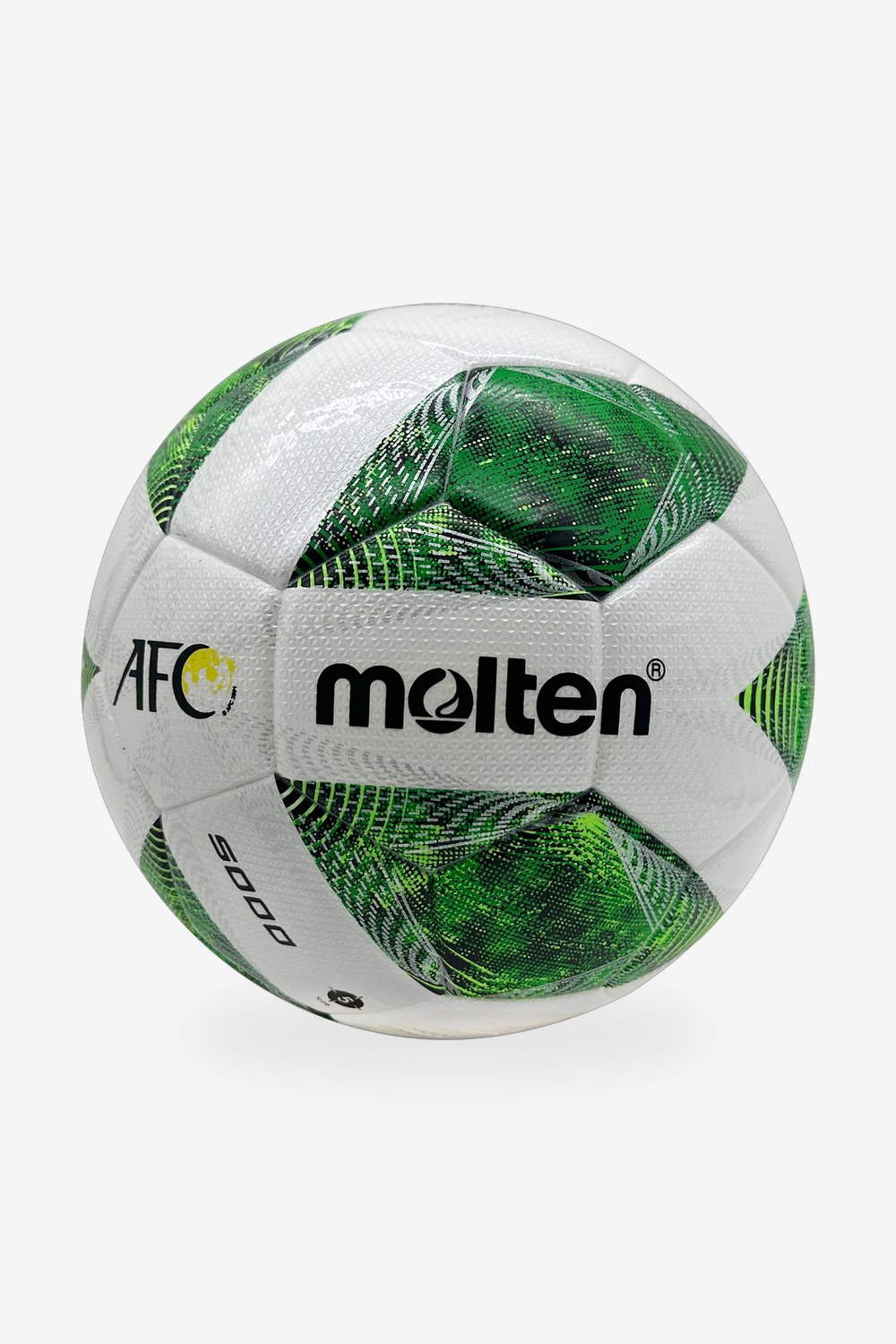 Balón Molten Copa Asiática 2019 5000 Blanco y Verde