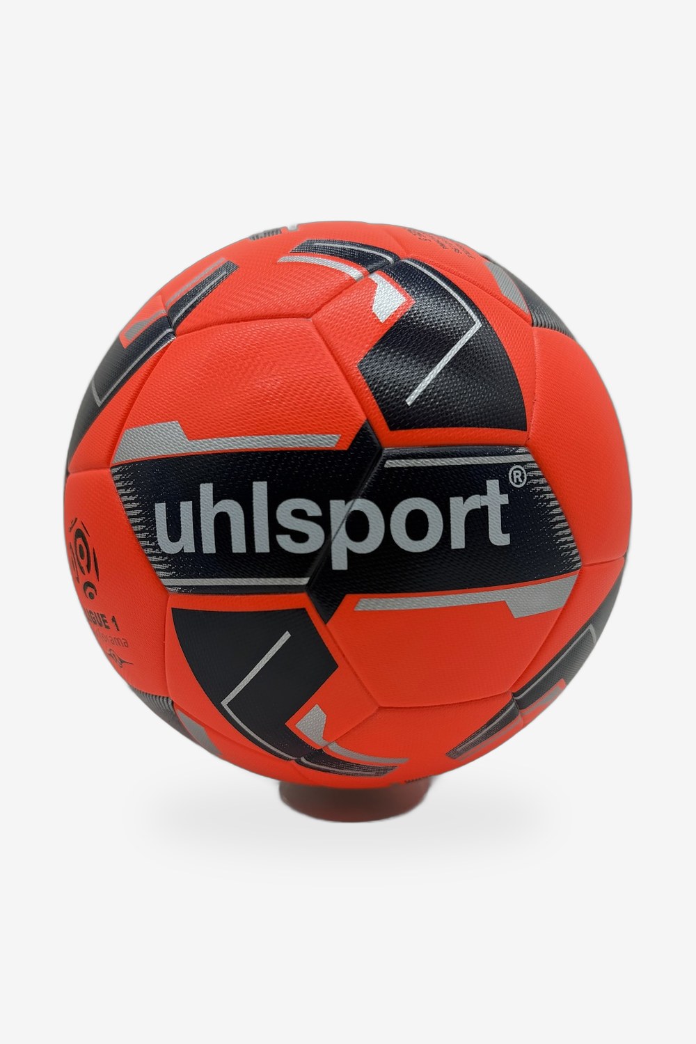 Balón Uhlsport Ligue 1 Hi-Vis Naranja y Negro