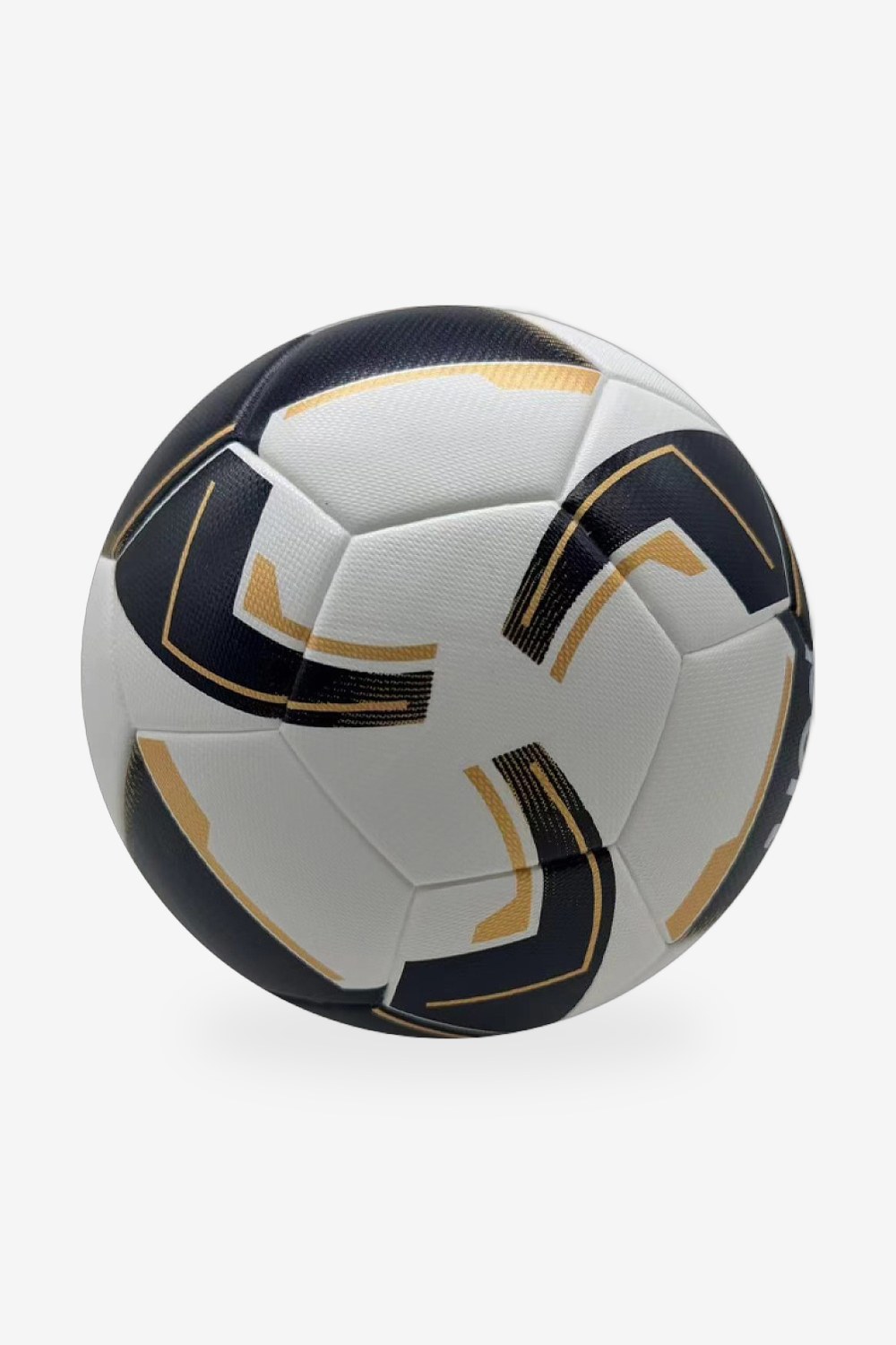 Balón Blanco, Negro y Dorado