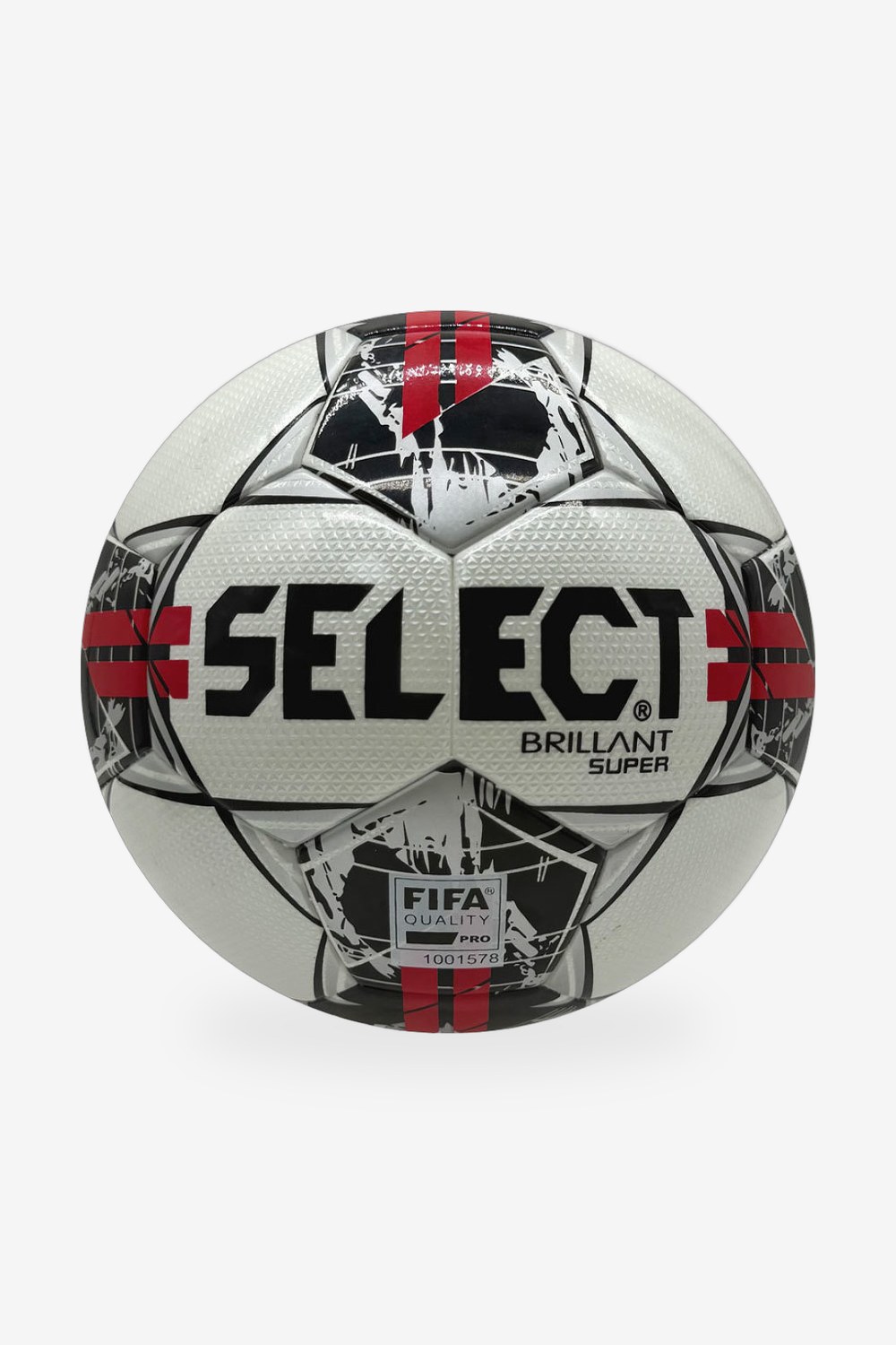 Balón Select Brillant Super Blanco, Negro y Rojo