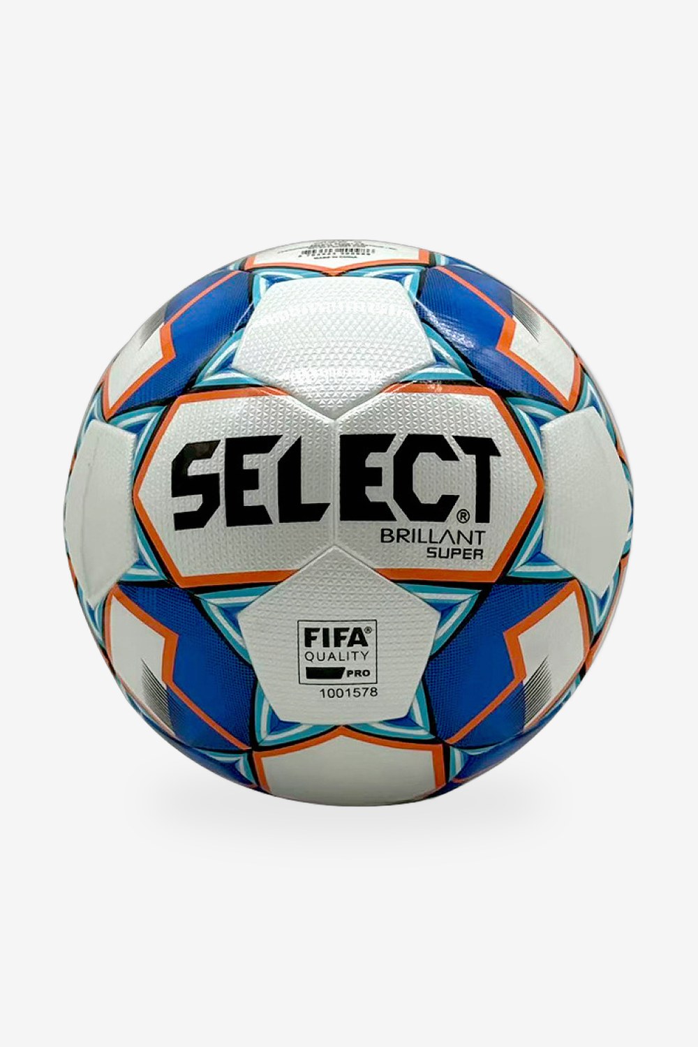 Balón Select Brillant Super Pro Blanco, Azul y Rojo 2