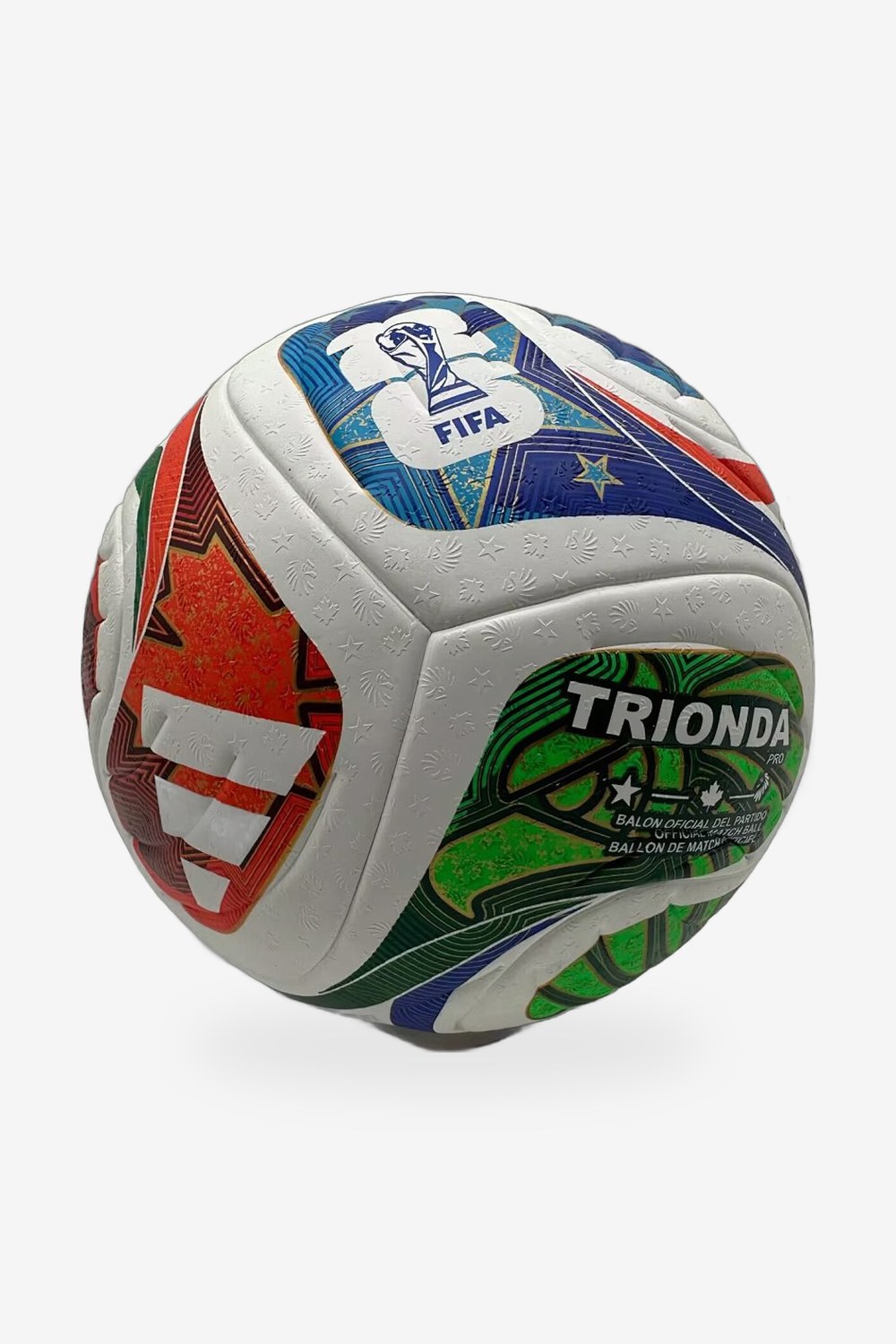 Balón Mundial 2026 Adidas Trionda Rojo, Azul y Verde