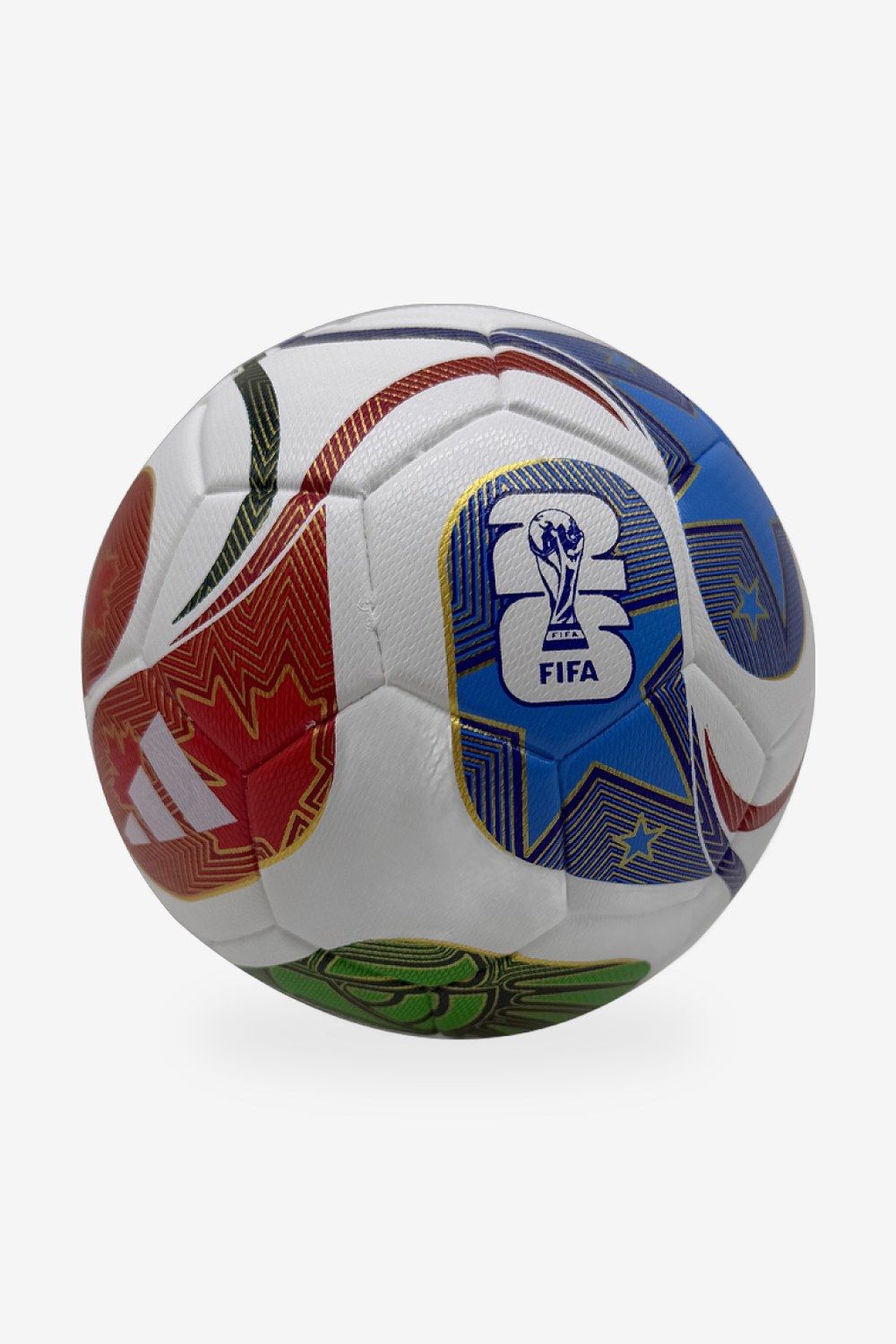 Balón Mundial 2026 Adidas Trionda Blanco, Rojo y Azul