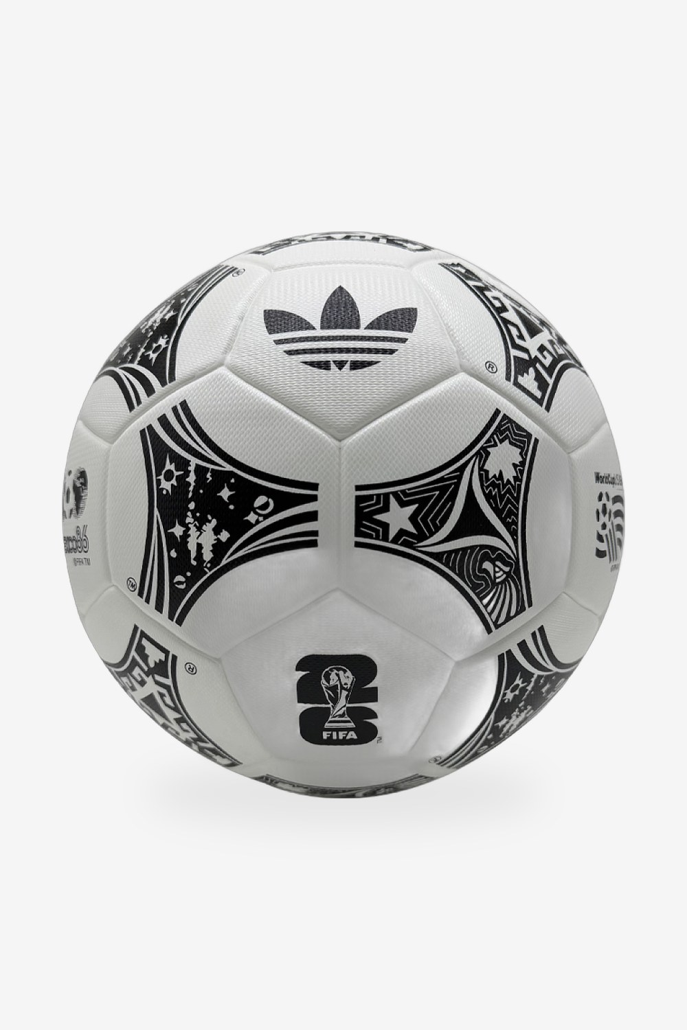 Balón Adidas Originals Retro Blanco y Negro 3