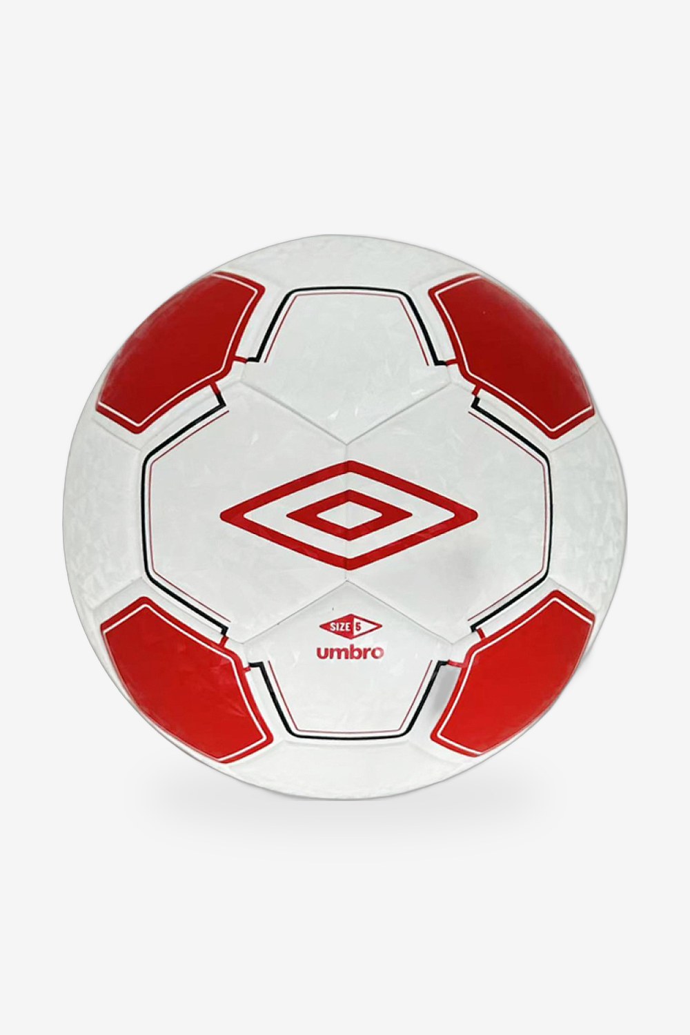 Balón Umbro Blanco y Rojo