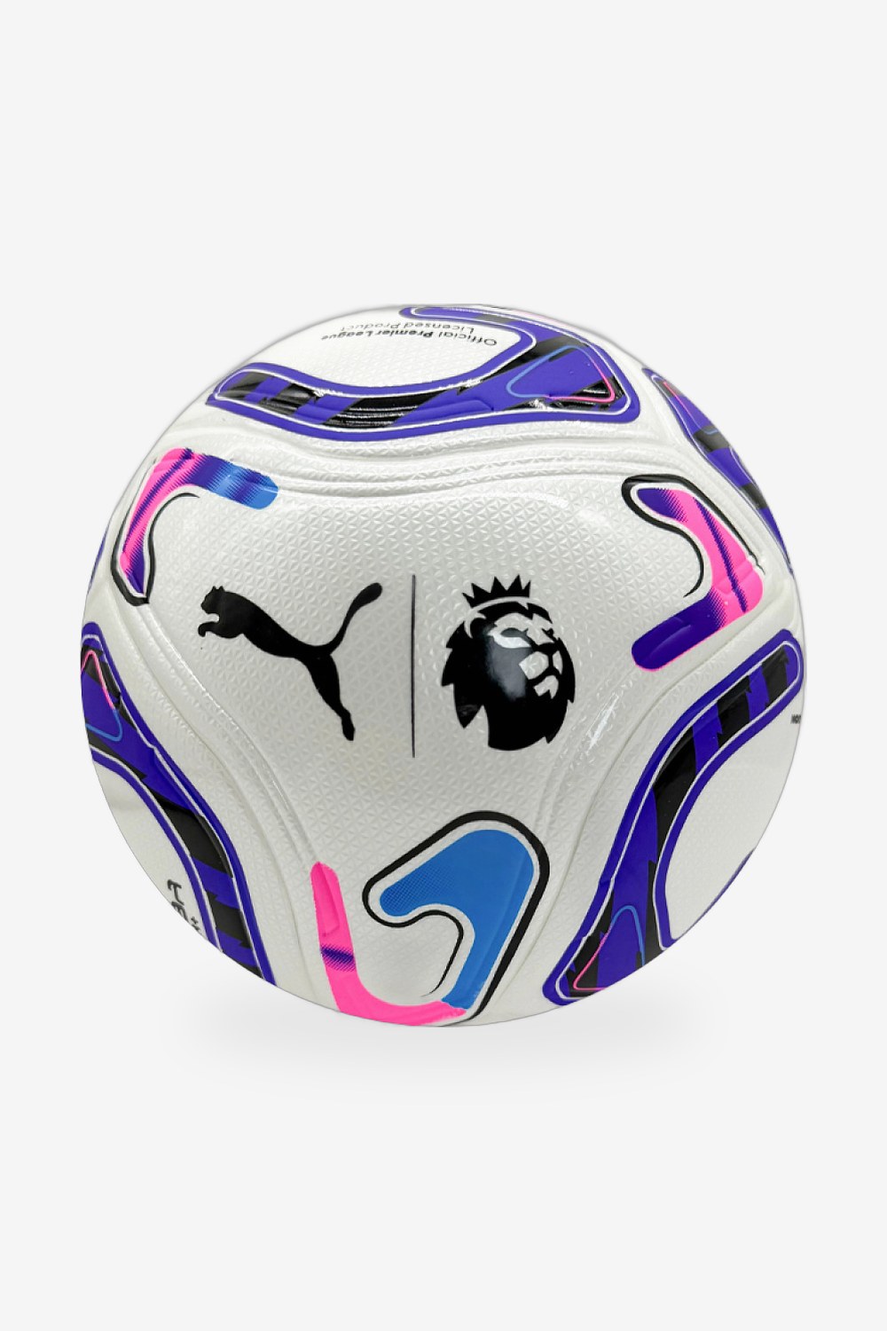 Balón Premier League Puma Orbita Blanco y Morado
