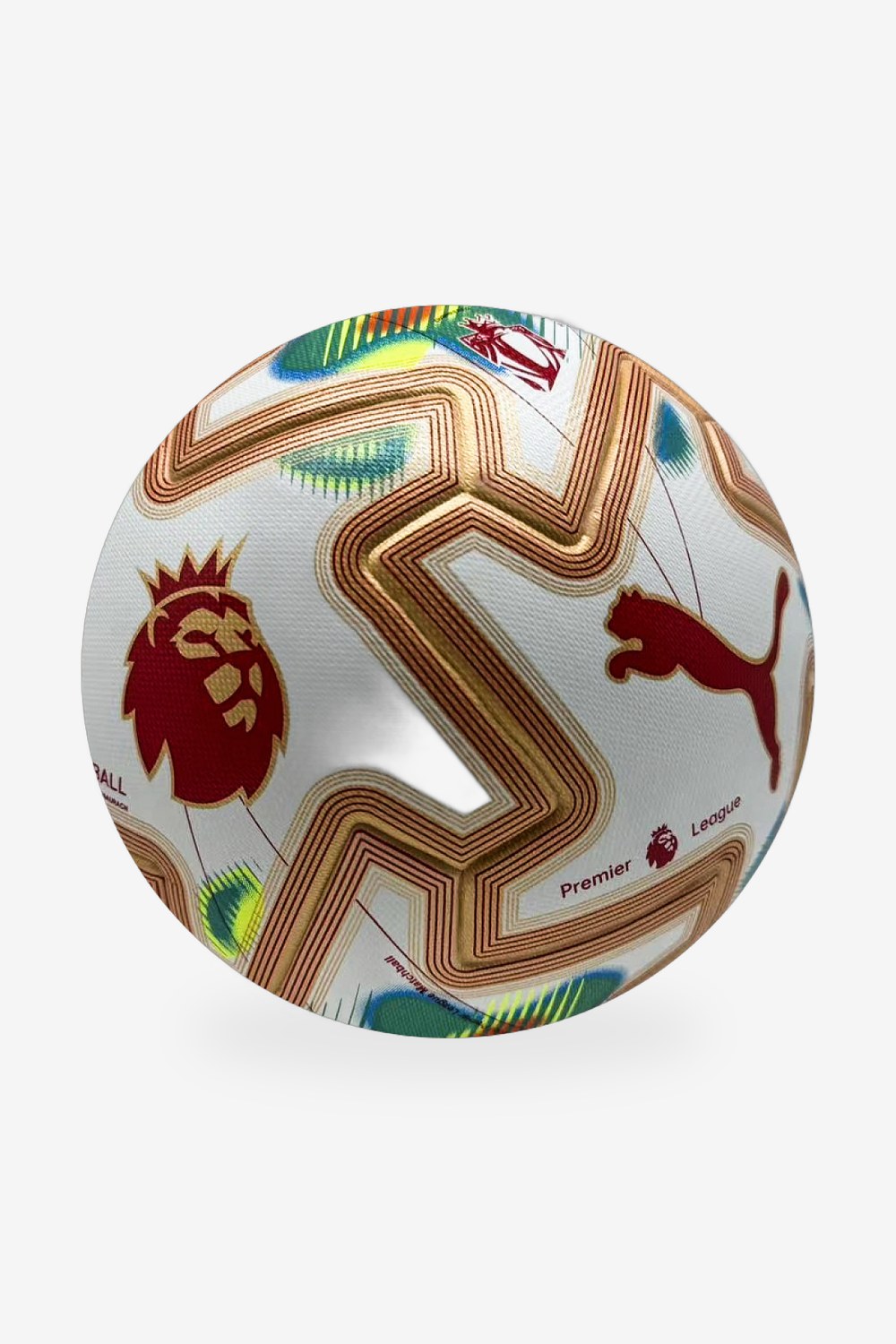Balón Premier League Puma Blanco, Naranja y Verde 2