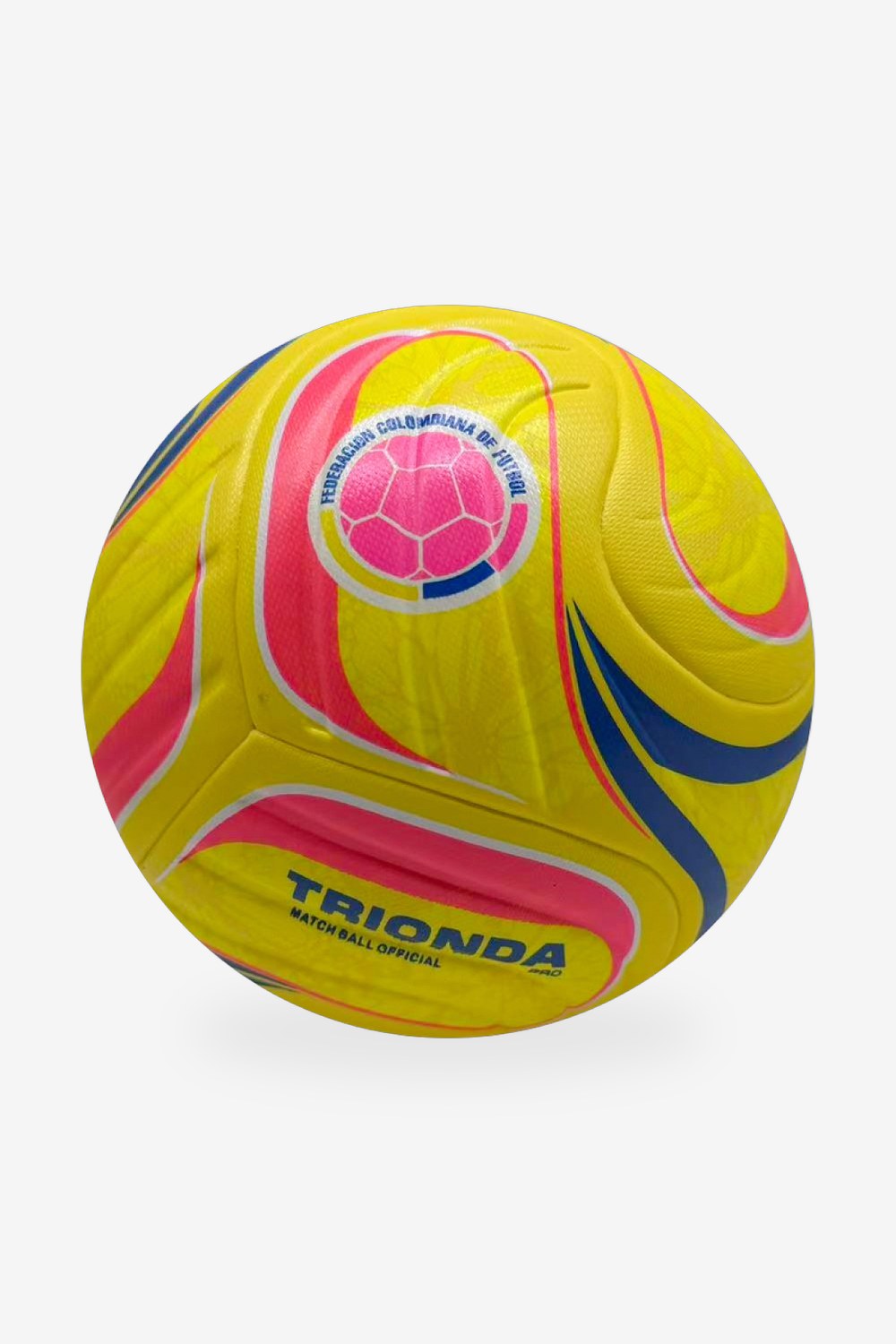 Balón Mundial 2026 Trionda Colombia Amarillo, Rosa y Azul