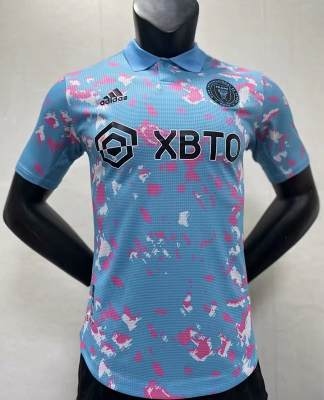 Inter Miami Edición Especial Diseño 2 Versión Jugador (Celeste)