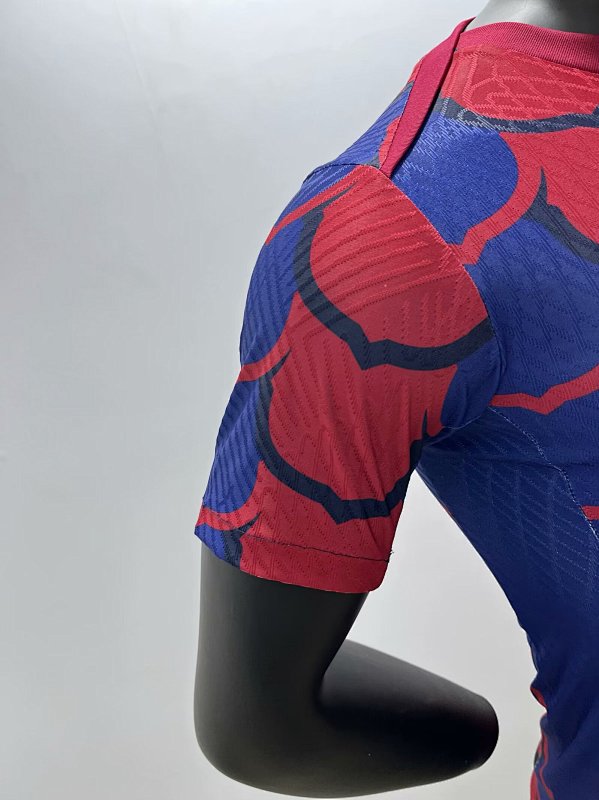 FC Barcelona Camiseta Pre-partido Versión Jugador 2024/25 (Azul) 7