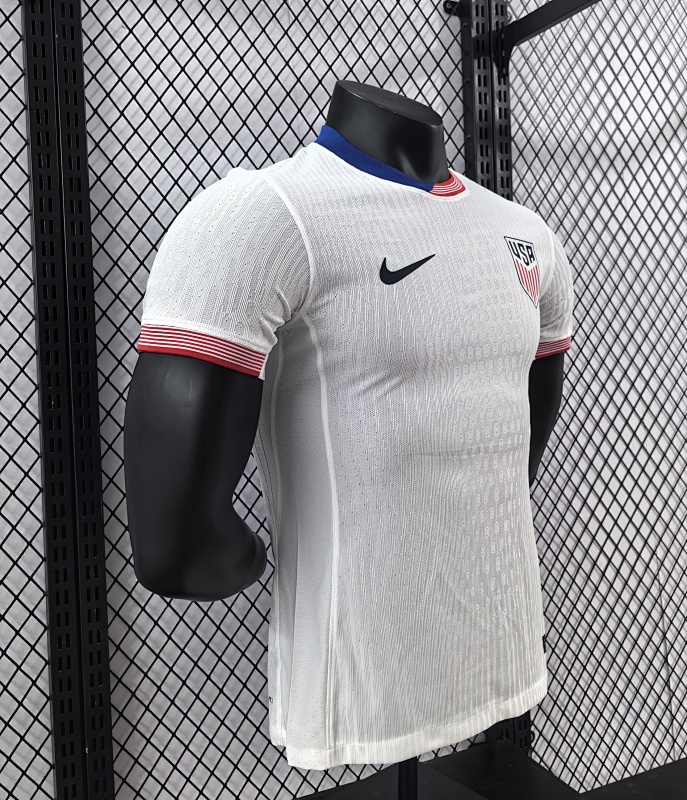 Estados Unidos Local Versión Jugador 2024 (Blanca) 3