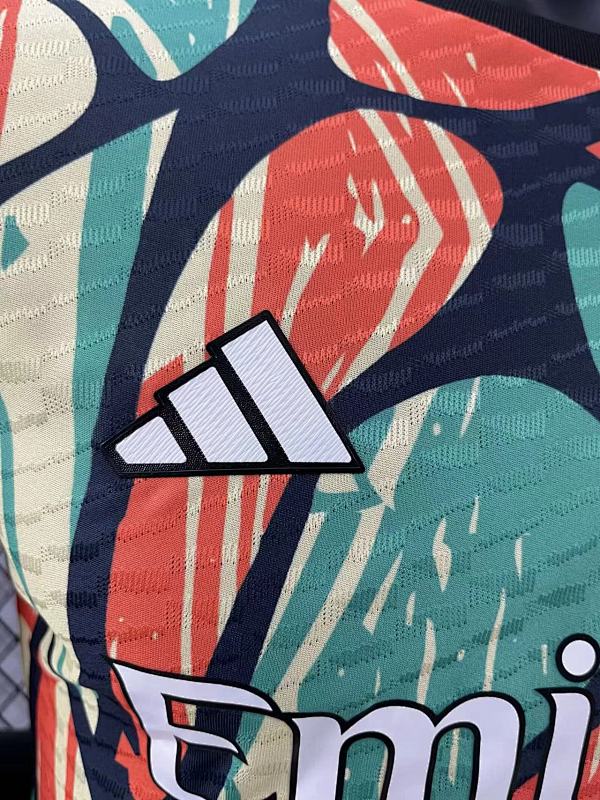 Arsenal Camiseta Pre-partido Versión Jugador 2024/25 (Naranja) 3