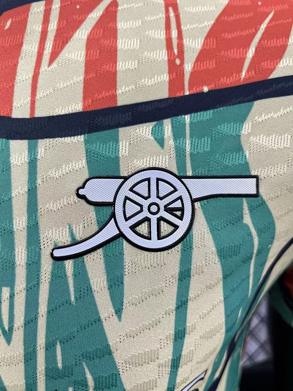 Arsenal Camiseta Pre-partido Versión Jugador 2024/25 (Naranja) 4