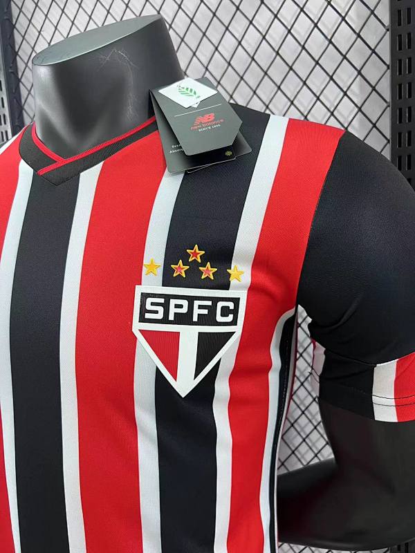 São Paulo Visitante Versión Jugador 2024/25 (Negra) 4