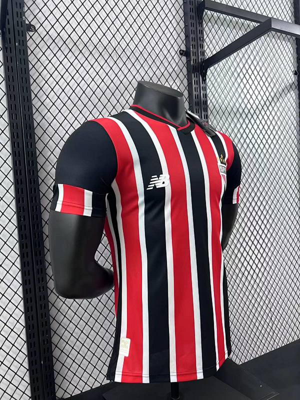São Paulo Visitante Versión Jugador 2024/25 (Negra) 6