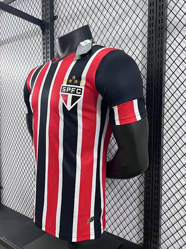 São Paulo Visitante Versión Jugador 2024/25 (Negra) 7