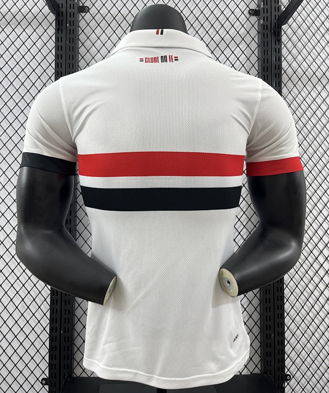 São Paulo Local Versión Jugador 2024/25 (Blanca) 2
