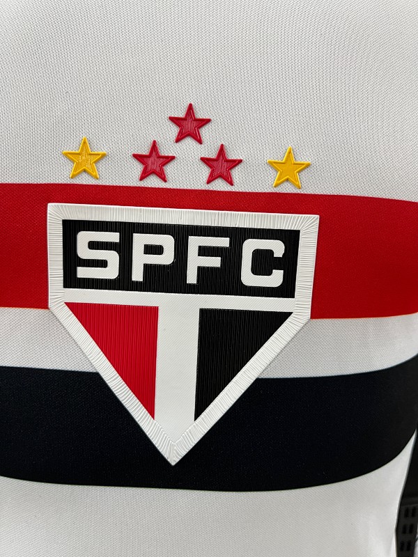 São Paulo Local Versión Jugador 2024/25 (Blanca) 5