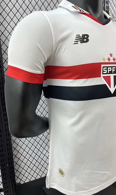 São Paulo Local Versión Jugador 2024/25 (Blanca) 6