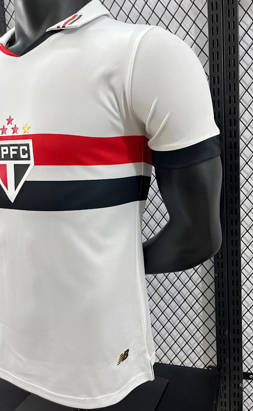 São Paulo Local Versión Jugador 2024/25 (Blanca) 7