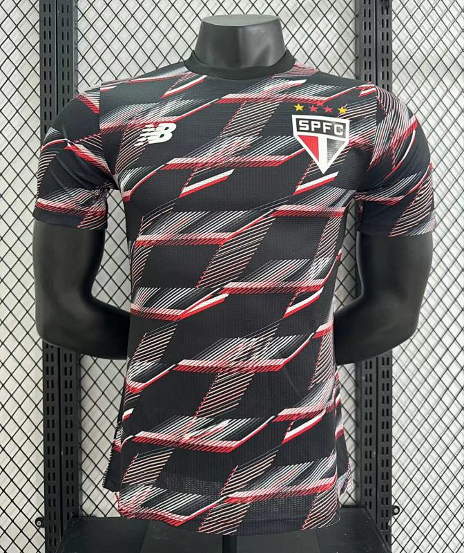 São Paulo Camiseta de Entrenamiento Versión Jugador 2024/25 (Negra)