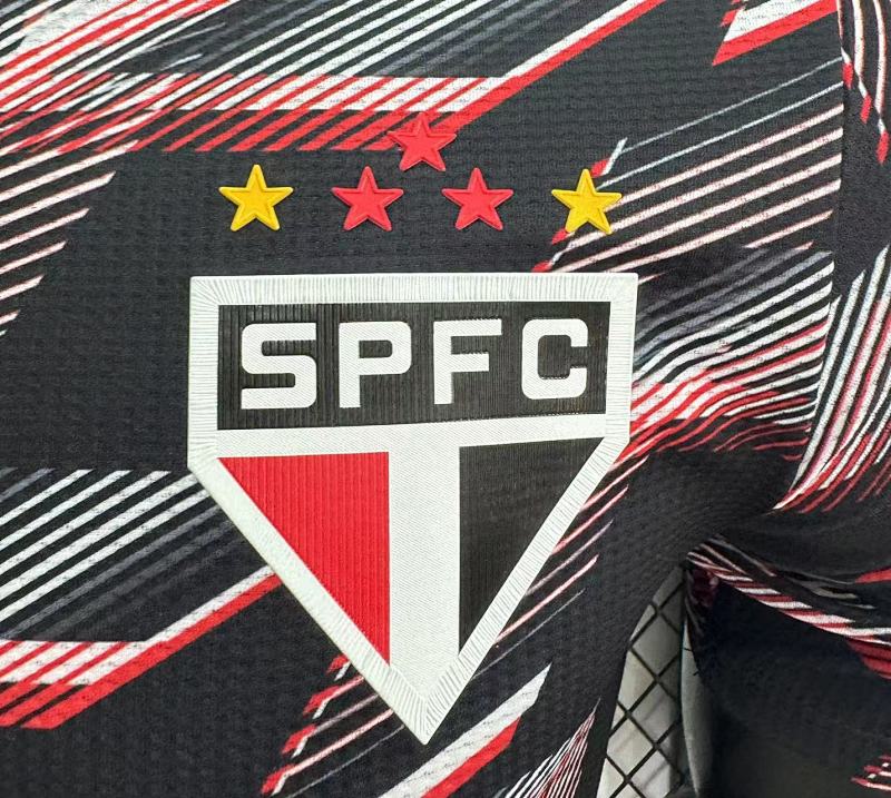 São Paulo Camiseta de Entrenamiento Versión Jugador 2024/25 (Negra) 5