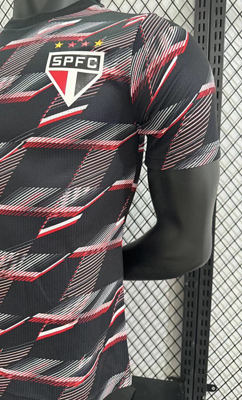 São Paulo Camiseta de Entrenamiento Versión Jugador 2024/25 (Negra) 7