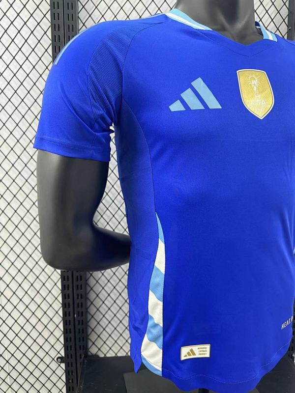 Argentina Visitante Versión Jugador 2024 (Azul) 7