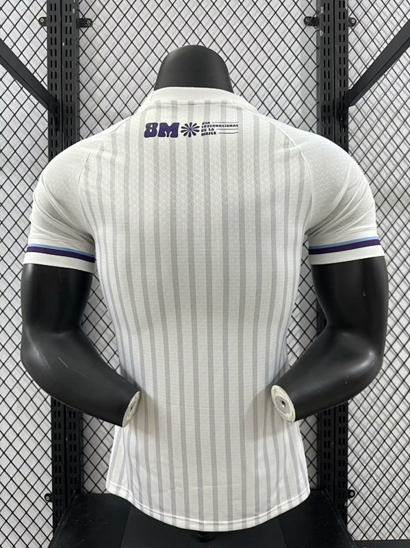Uruguay Visitante Versión Jugador 2024 (Blanca) 2
