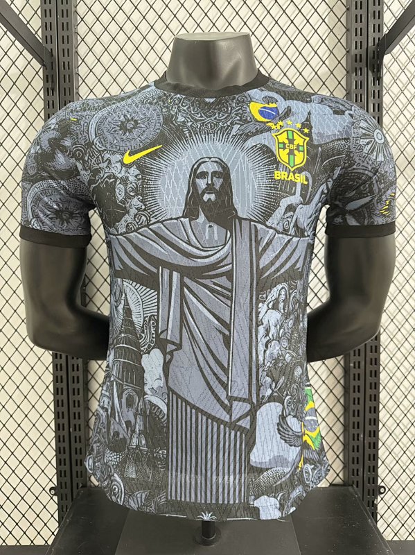 Brasil Edición Especial Diseño 2 Versión Jugador (Gris)