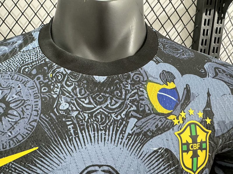 Brasil Edición Especial Diseño 2 Versión Jugador (Gris) 3