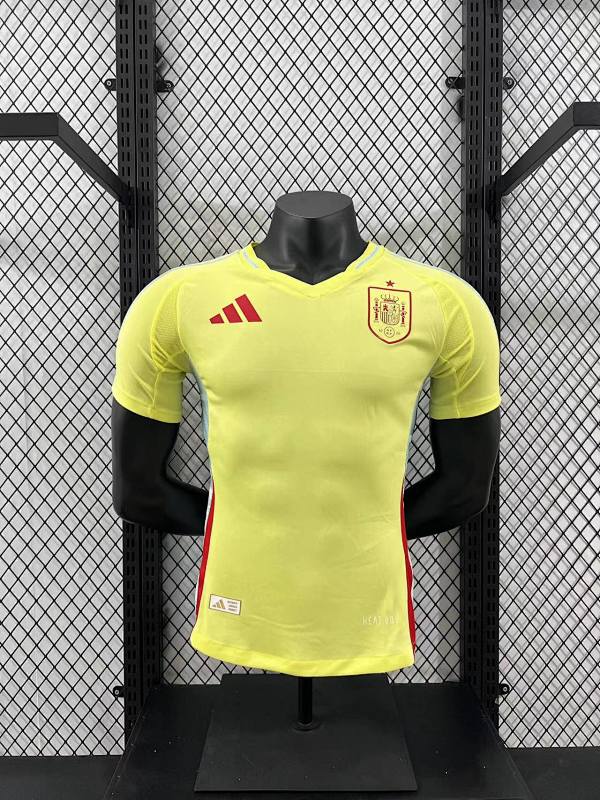 España Visitante Versión Jugador 2024 (Amarilla)