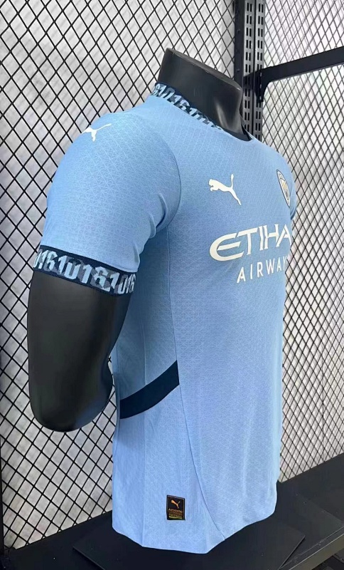 Manchester City Local Versión Jugador 2024/25 (Celeste) 4