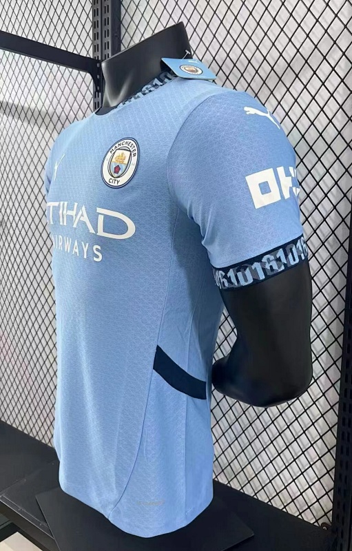 Manchester City Local Versión Jugador 2024/25 (Celeste) 7