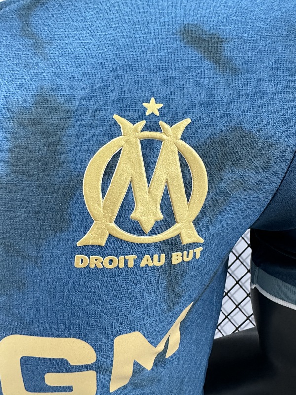 Olympique de Marseille Visitante Versión Jugador 2024/25 (Azul) 6