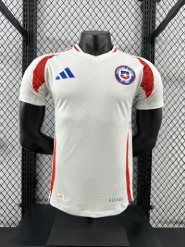 Chile Visitante Versión Jugador 2024 (Blanca)