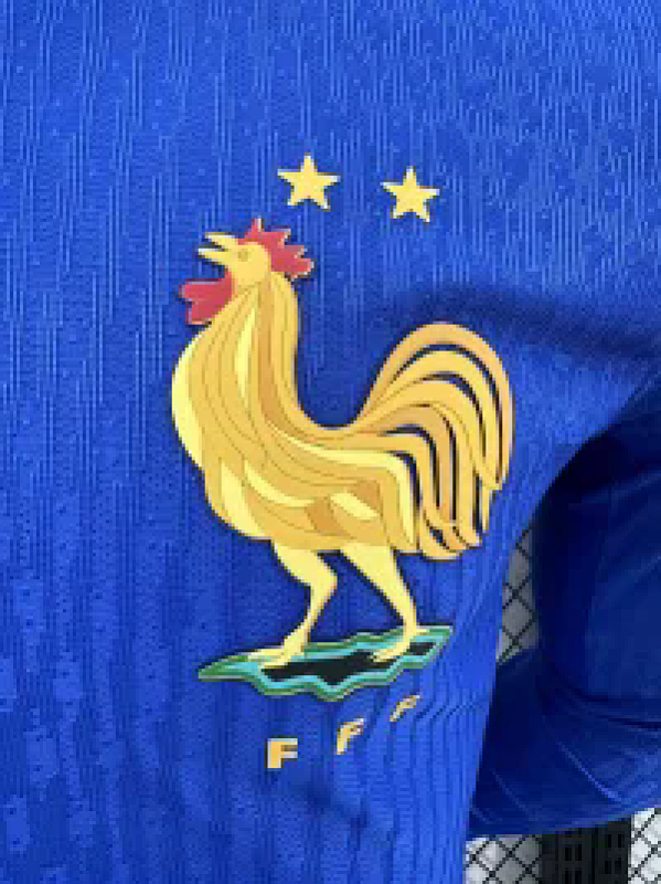 Francia Local Versión Jugador 2024 (Azul, Manga Larga) 5