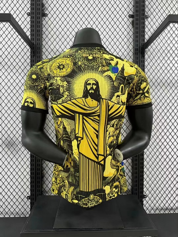 Brasil Edición Especial Diseño 3 Versión Jugador 2024/25 (Amarilla) 2