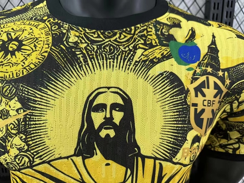 Brasil Edición Especial Diseño 3 Versión Jugador 2024/25 (Amarilla) 3