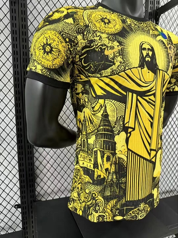 Brasil Edición Especial Diseño 3 Versión Jugador 2024/25 (Amarilla) 6