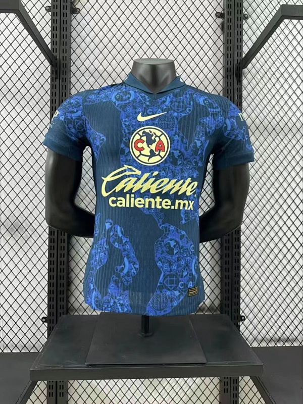 Club America Visitante Versión Jugador 2024/25 (Azul)